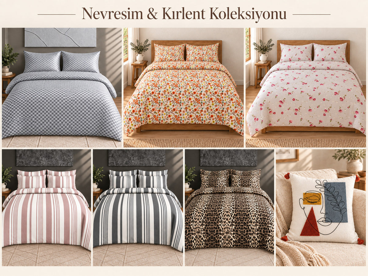 Oile Home nevresim ve kırlent koleksiyonu
